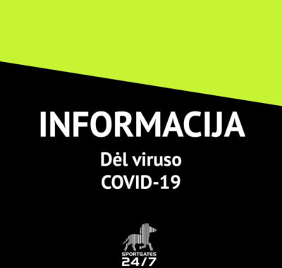 INFORMACIJA DĖL NARYSČIŲ IR KLUBO VEIKLOS KARANTINO METU