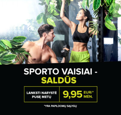 Lanksti ir Lanksti+ narystės pusę metų – pusę kainos