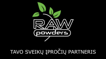 NAUJI SPORTGATES PARTNERIAI – RAW POWDERS!